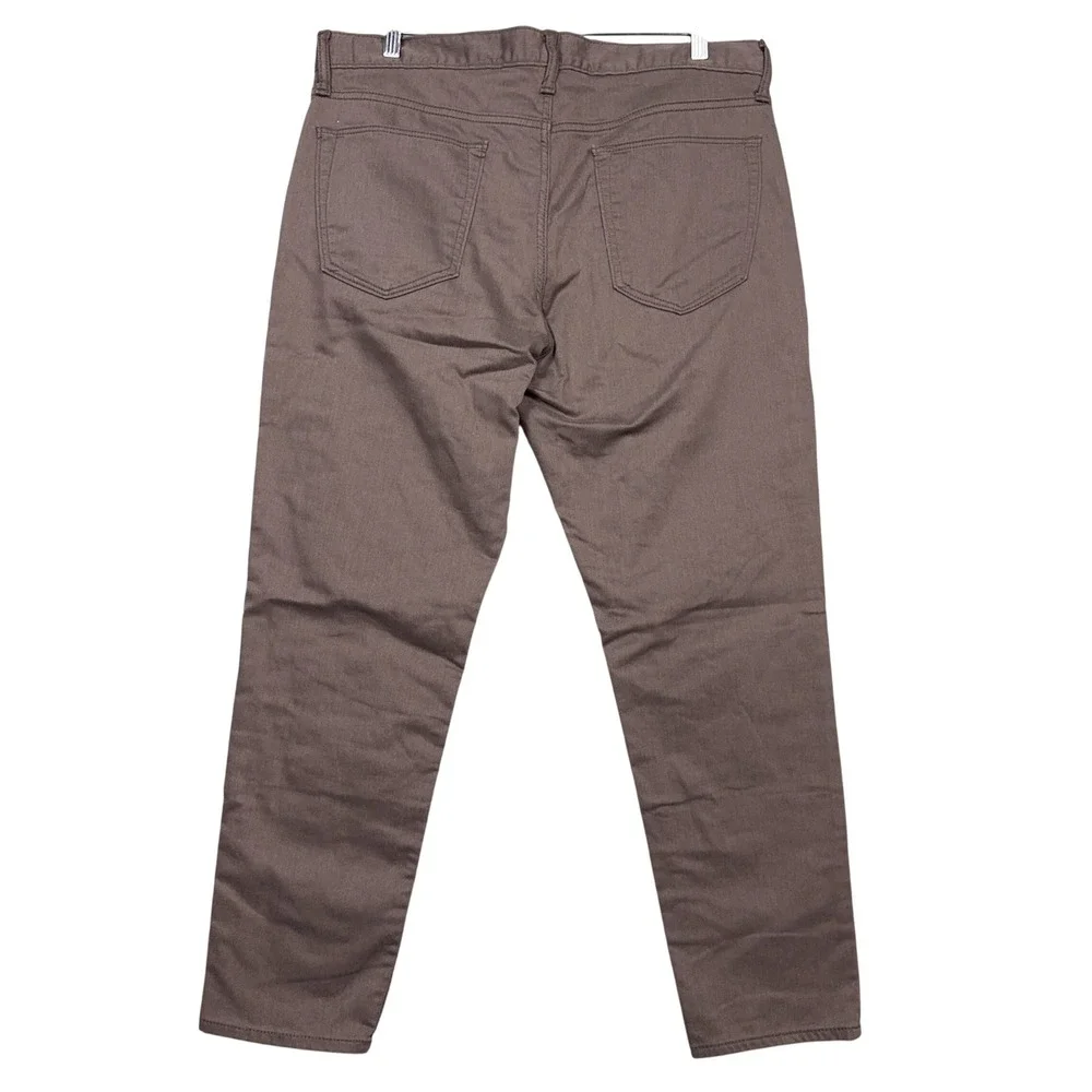 Banana Republic Travel Athletic Pants Mens Size 36x30 Cotton Brown Gorpcore